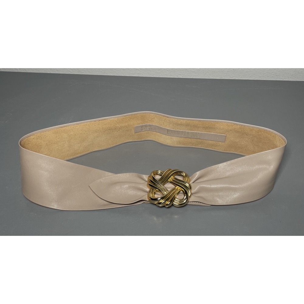 Jennifer Moore Women's Boho Leather Belt Size L